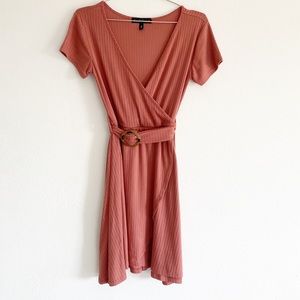 Casual Short Dark Pink Summer Maxi Dress Sz Small